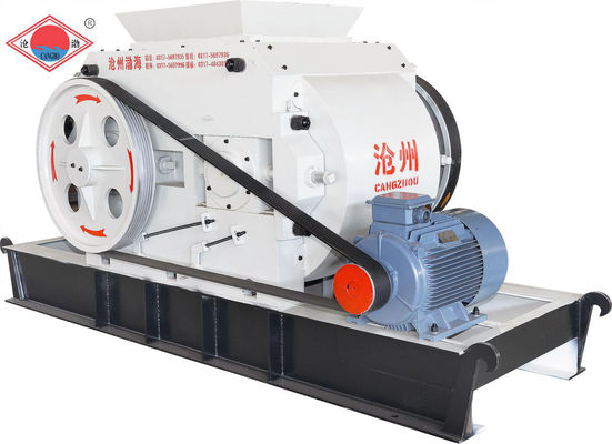 Semi Automatic Brick Machine Double Roller Crusher